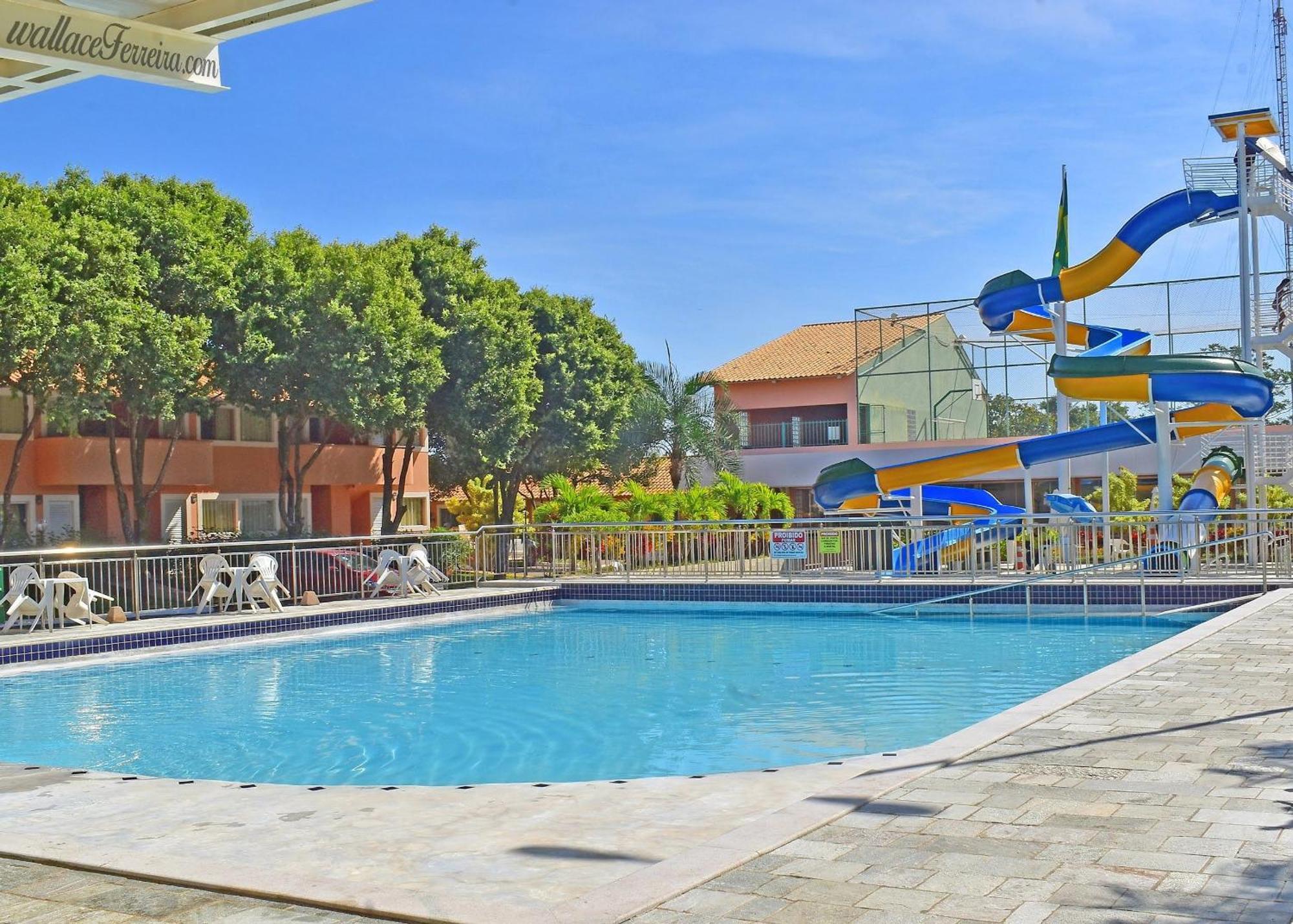 Апартаменты Diroma Fiori C/Cozinha E Parque Aquatico - Wafeh Калдас-Новас Экстерьер фото